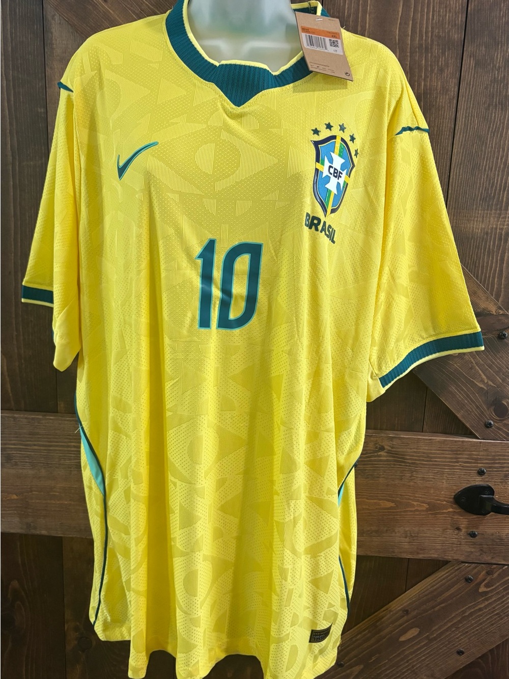 Nike Brazil #10 Neymar Jr. Jersey